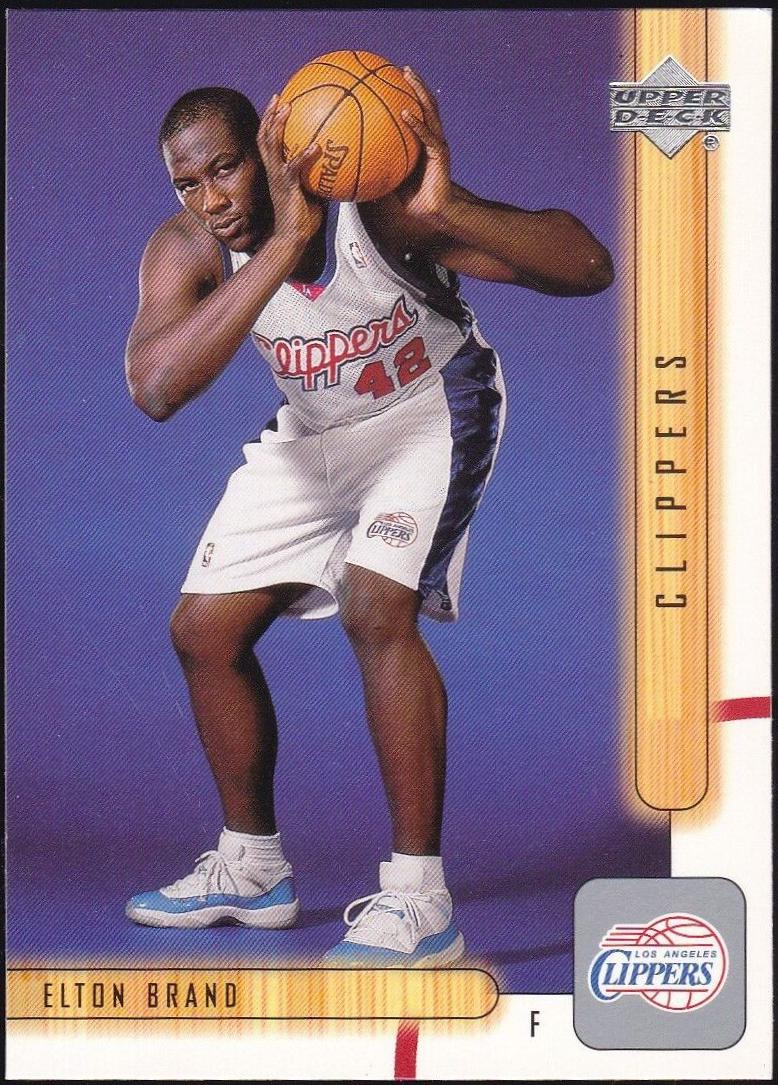 Elton Brand #72 Basketball Cards 2001 Upper Deck