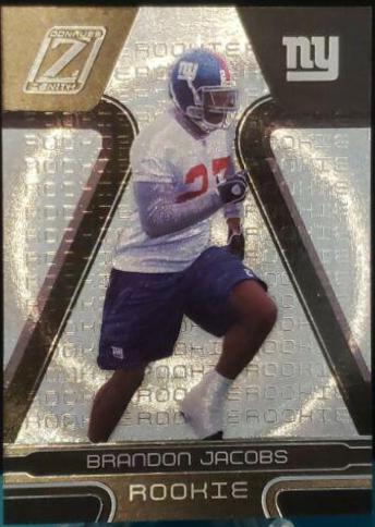 Brandon Jacobs #105 2005 Panini Donruss Zenith Football