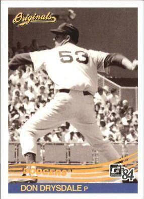 Don Drysdale #212 2002 Donruss Originals Baseball