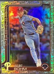 Alec Bohm [Topps Foil Pattern] #7 Baseball Cards 2025 Topps Prices