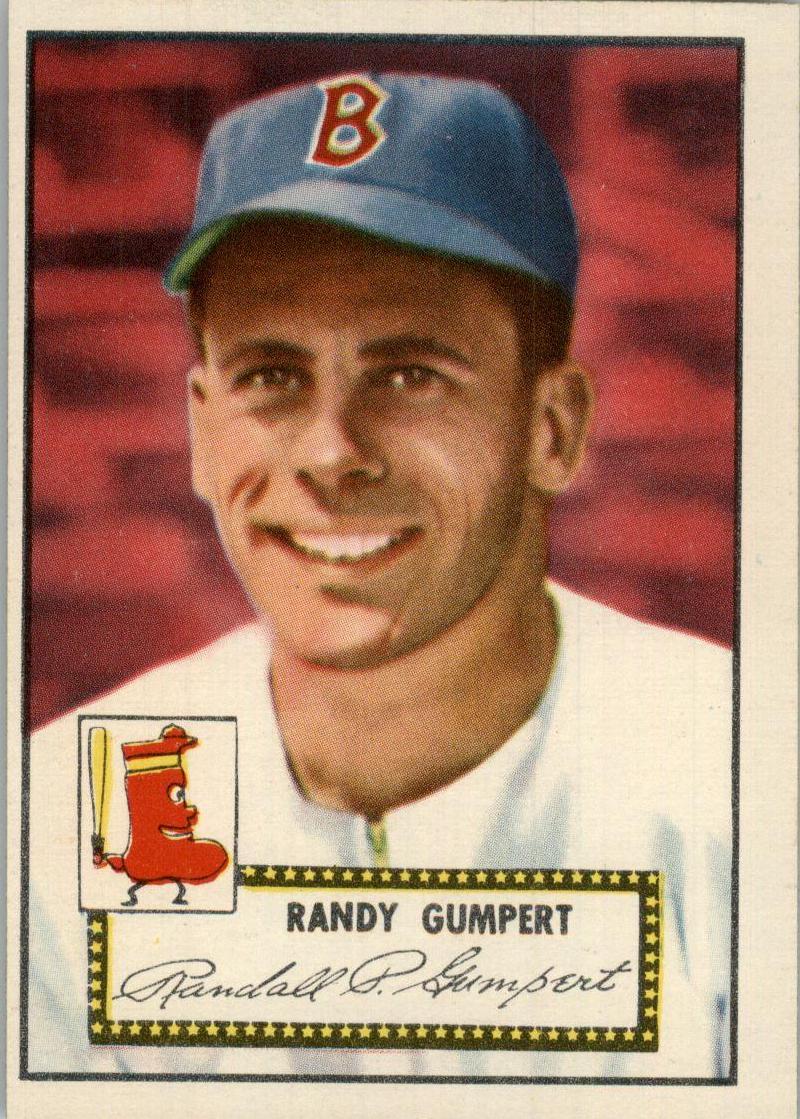 Randy Gumpert #247 Baseball Cards 1952 Topps