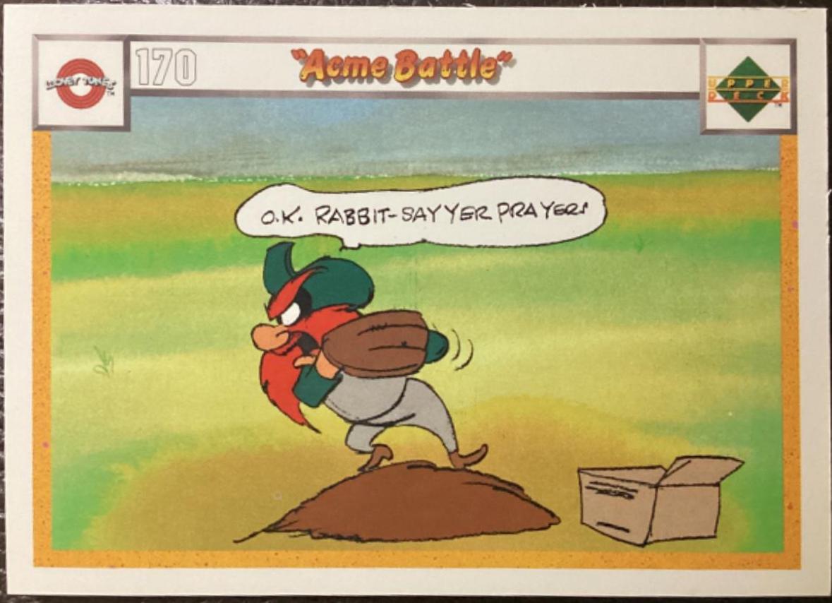 Acme Battle #170/173 Baseball Cards 1990 Upper Deck Comic Ball