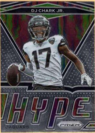 DJ Chark Jr #9 Football Cards 2020 Panini Prizm Hype