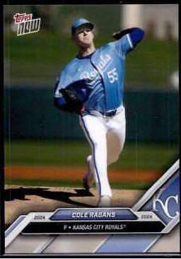 Cole Ragans #OD-100 Baseball Cards 2024 Topps NOW Road to Opening Day