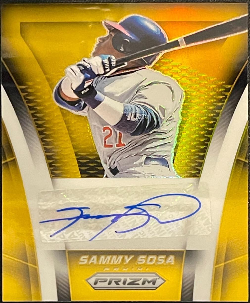 Sammy Sosa [Gold] #TS-SS Prices | 2025 Panini Prizm Throwback Signature ...