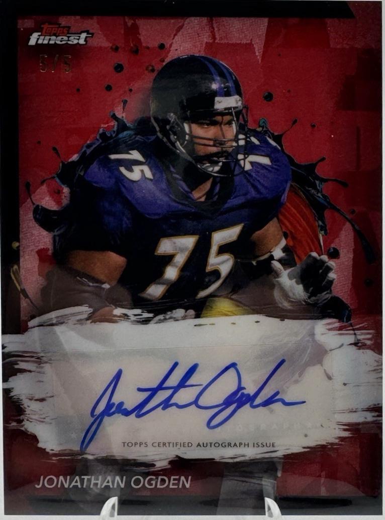 Jonathan Ogden [Red Refractor] #FA-JO