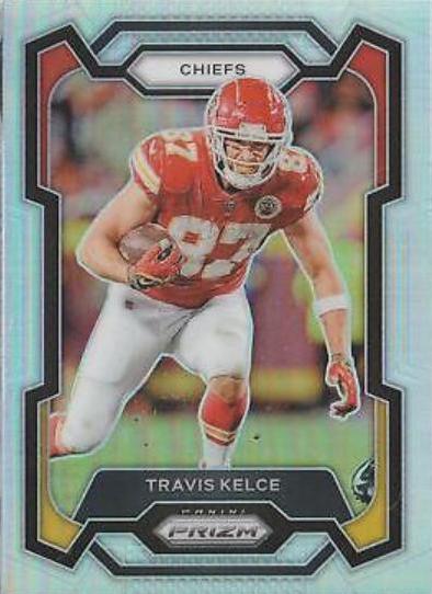 2023 Panini Prizm Travis Kelce [Silver] #151 card