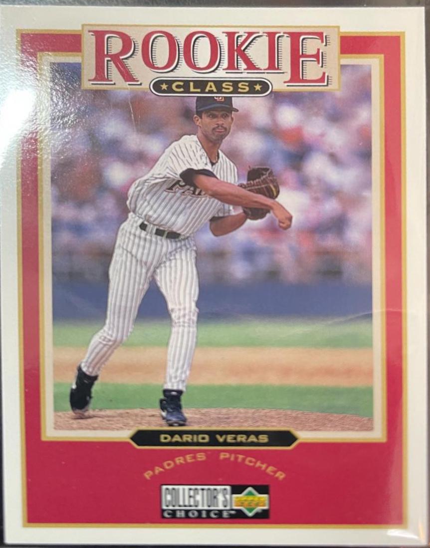 Dario Veras Baseball Cards 1997 Collector's Choice