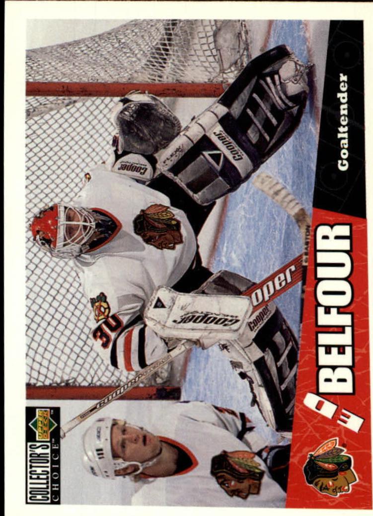 Ed Belfour #55 Hockey Cards 1996 Collector's Choice
