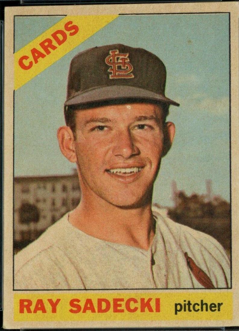 Ray Sadecki #26 Baseball Cards 1966 Venezuela Topps