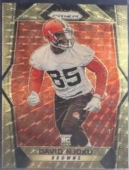 David Njoku [Gold Vinyl Prizm] #201