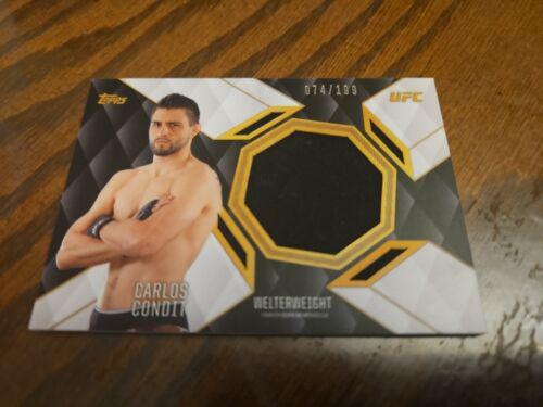 Carlos Condit #TCR-CC Ufc Cards 2016 Topps UFC Top of the Class Relics