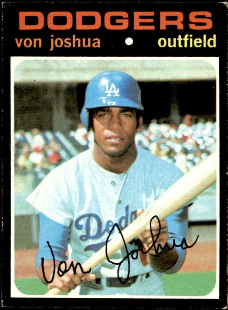 Von Joshua #57 Baseball Cards 1971 Topps