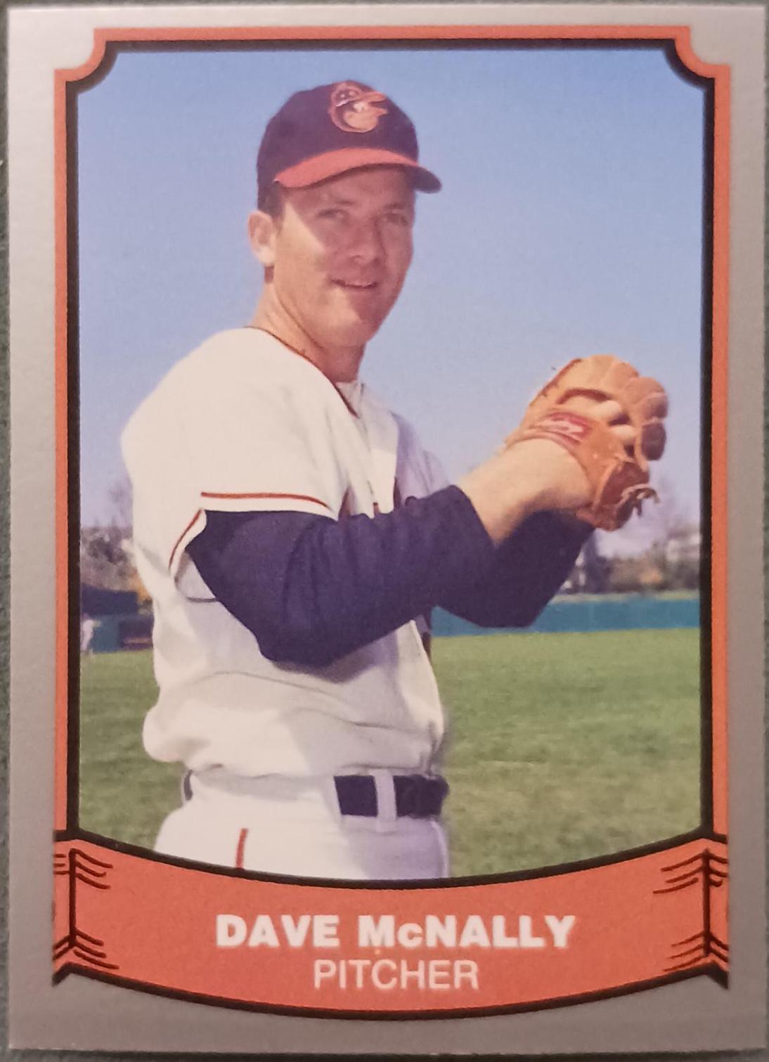 Dave McNally #38 Baseball Cards 1989 Pacific Legends