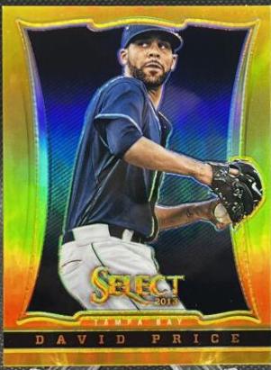 David Price #23 Baseball Cards 2013 Panini Select