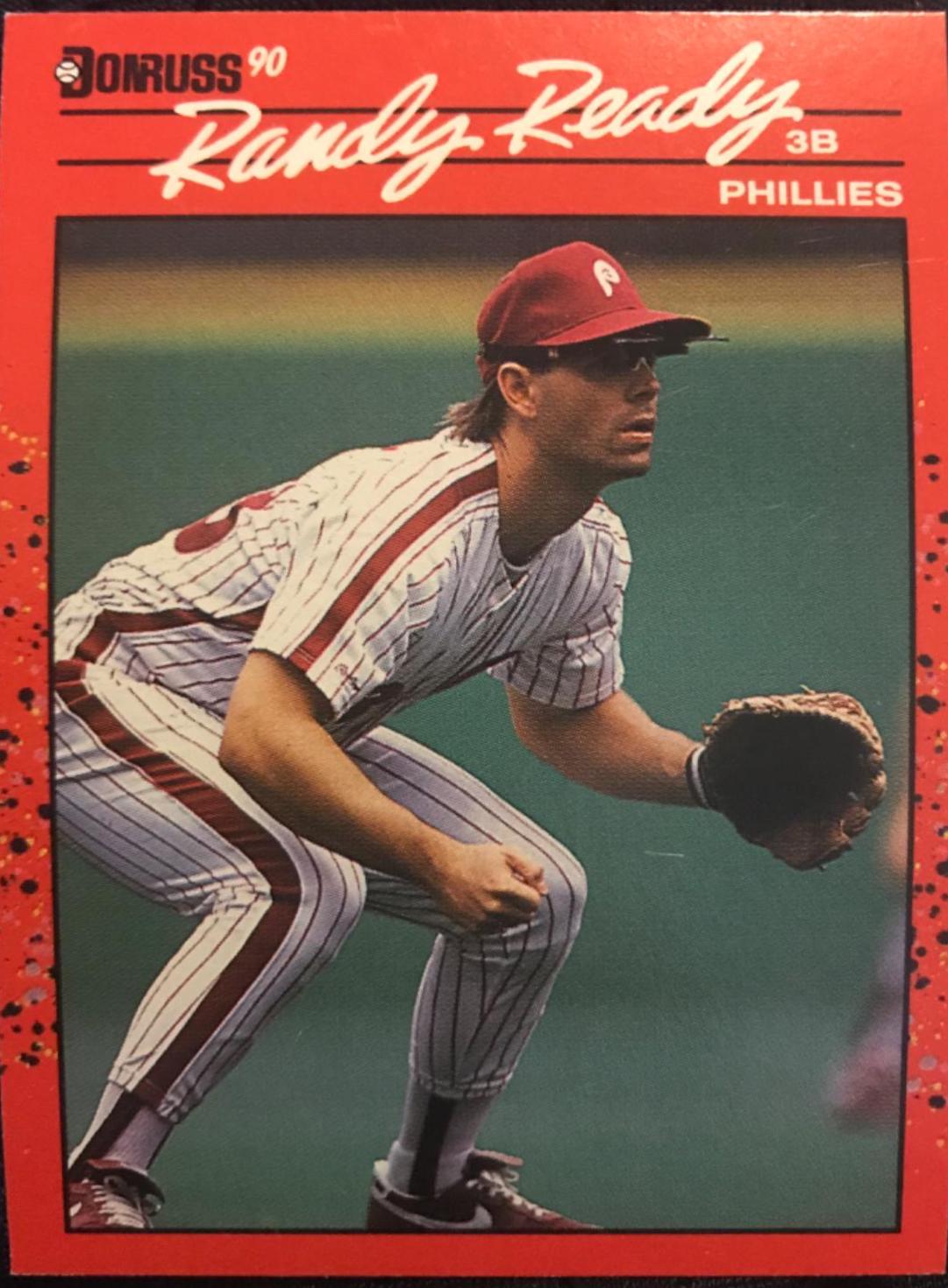 Randy Ready #396 Baseball Cards 1990 Donruss
