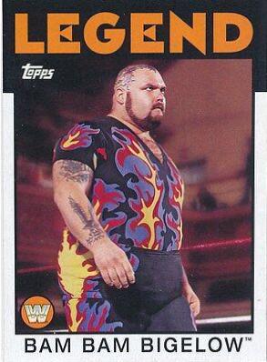 Bam Bam Bigelow #74 Wrestling Cards 2016 Topps WWE Heritage