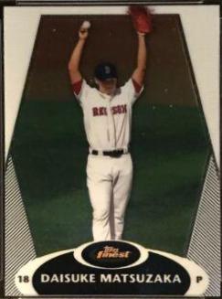 Daisuke Matsuzaka #1 Baseball Cards 2008 Finest