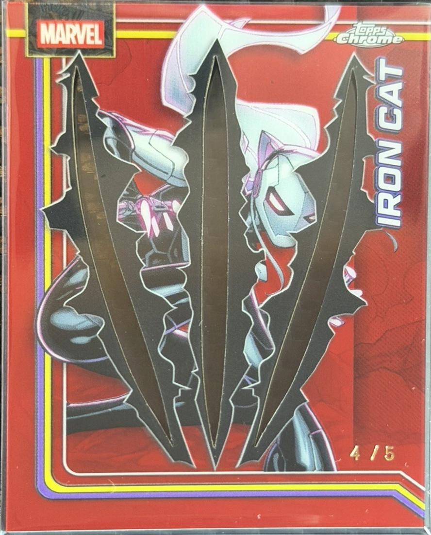 Iron Cat Red Clawed