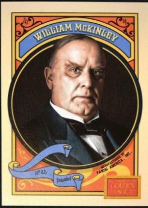 William McKinley #18 Baseball Cards 2014 Panini Golden Age