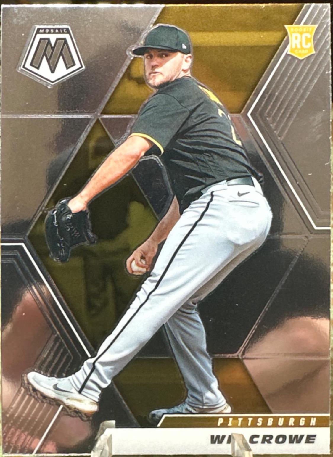 Wil Crowe #218 Baseball Cards 2021 Panini Mosaic