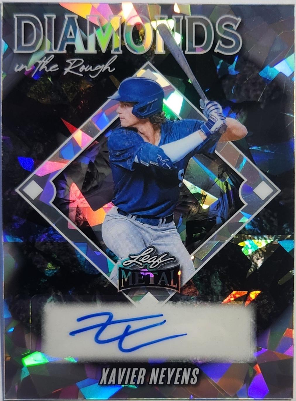 Xavier Neyens #DR-XN1 2025 Leaf Metal Baseball Diamond in the Rough