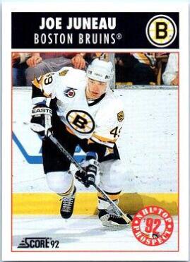 Joe Juneau #453 Hockey Cards 1992 Score