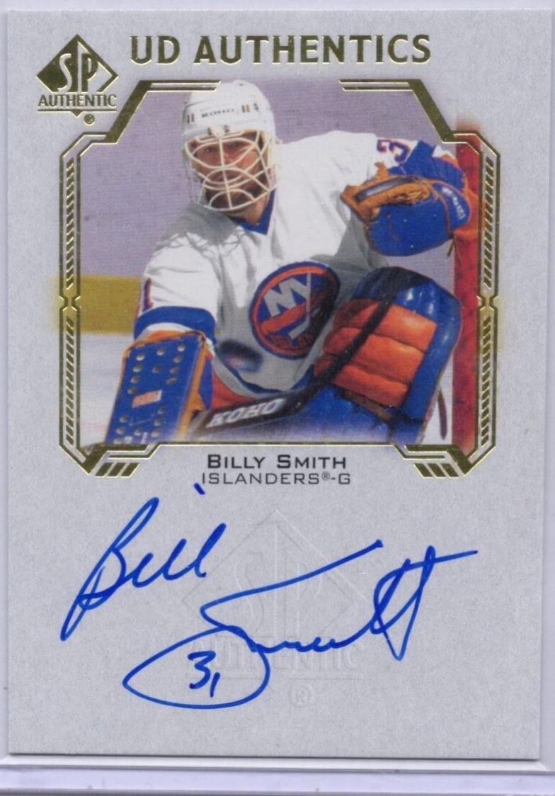 Billy Smith #UDA-BI Hockey Cards 2021 SP Authentic UD Autographs
