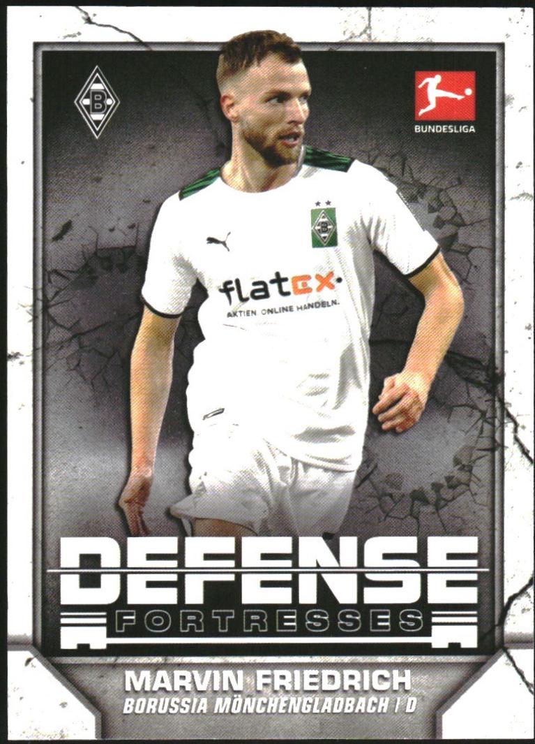 Marvin Friedrich #DF-MF Soccer Cards 2021 Topps Bundesliga Defense Fortresses