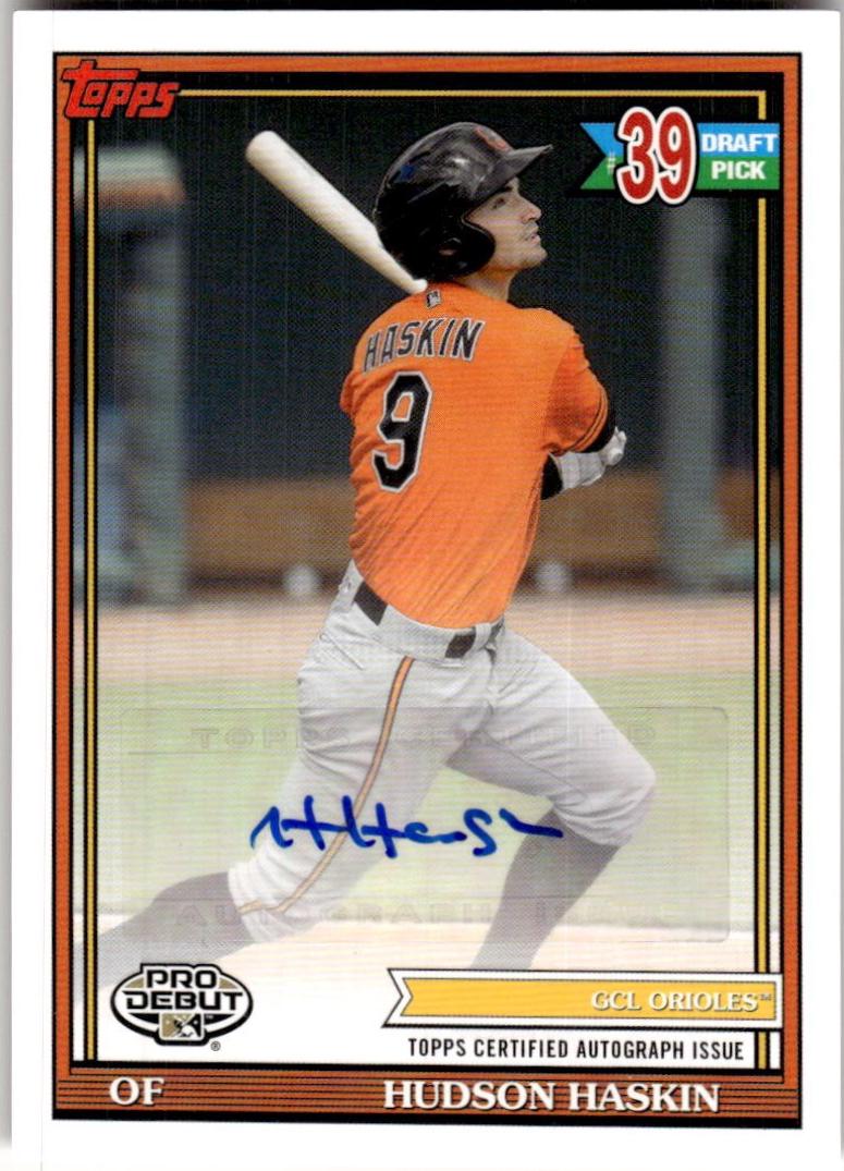 Hudson Haskin [Autograph] #PD-175