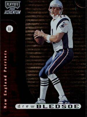 Drew Bledsoe #58 2000 Playoff Momentum Football