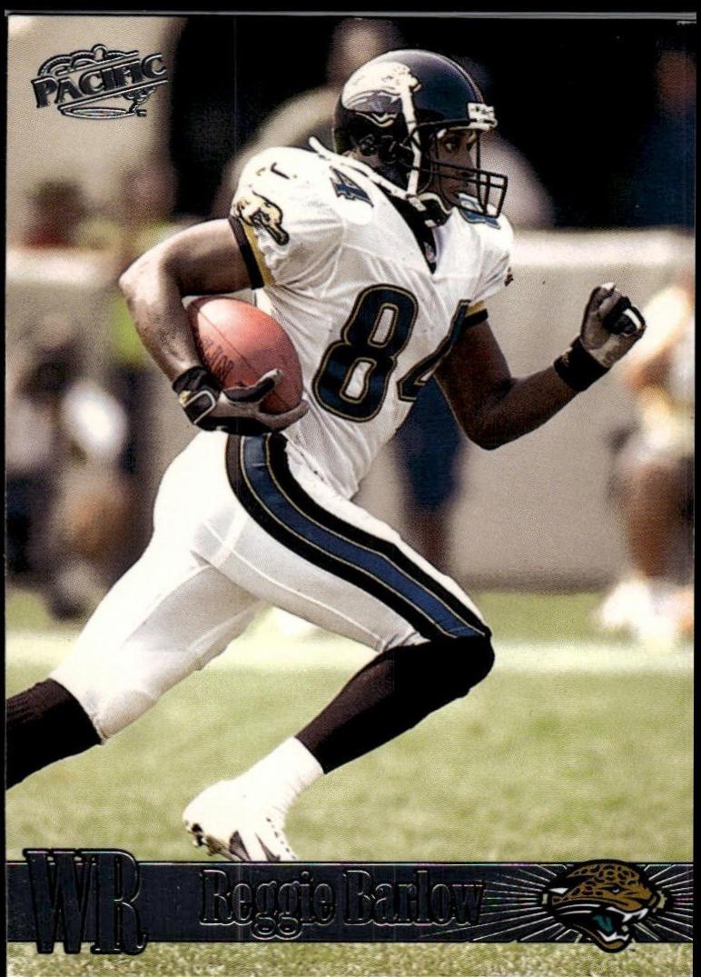 Reggie Barlow #185 1998 Pacific Football