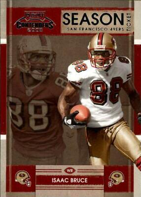 Isaac Bruce #85 Football Cards 2008 Playoff Contenders