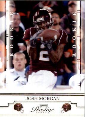 Josh Morgan #157 Football Cards 2008 Playoff Prestige