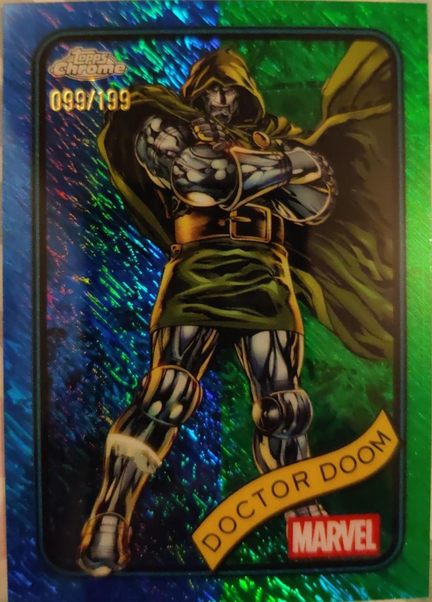 2025 Doctor Doom [Blue Green Shimmer] #148