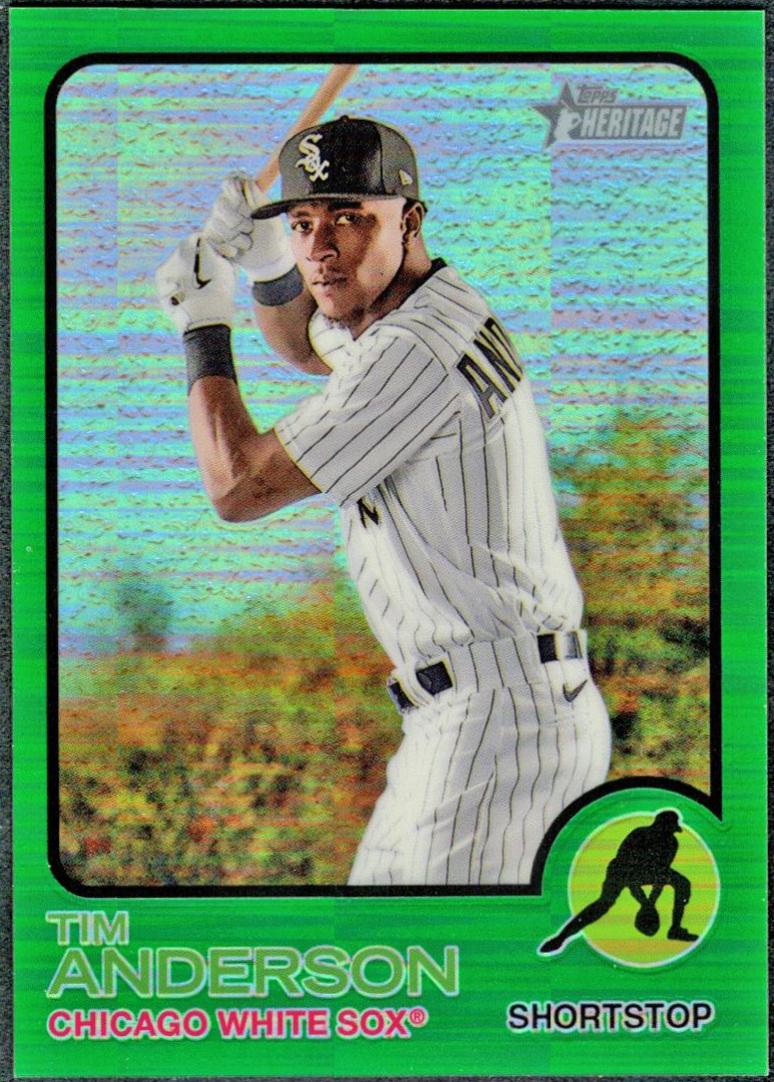 Tim Anderson [Chrome Green Refractor] #241