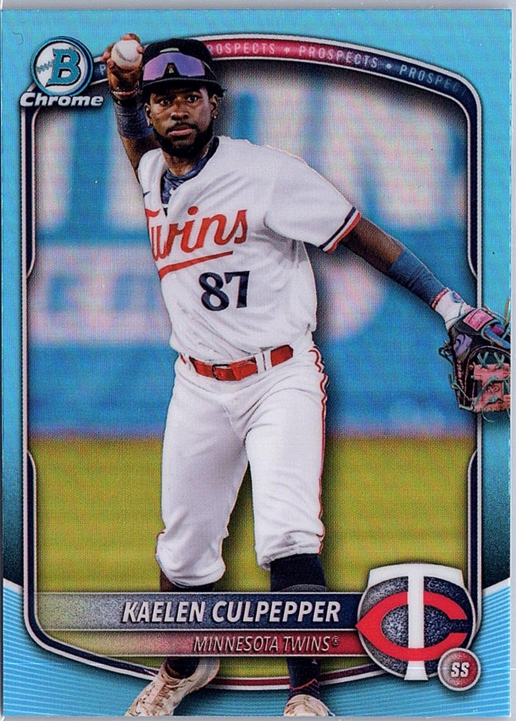 Kaelen Culpepper [Sky Blue Refractor] #BDC-120