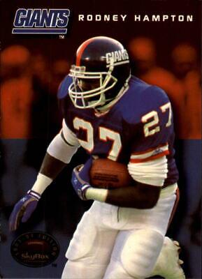 Rodney Hampton #16 Football Cards 1993 Skybox Premium