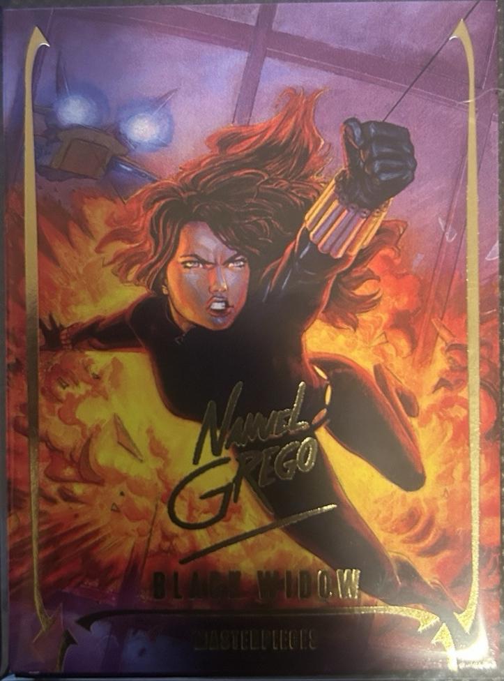Black Widow #6 Marvel 2024 SkyBox Masterpieces Nahuel Grego