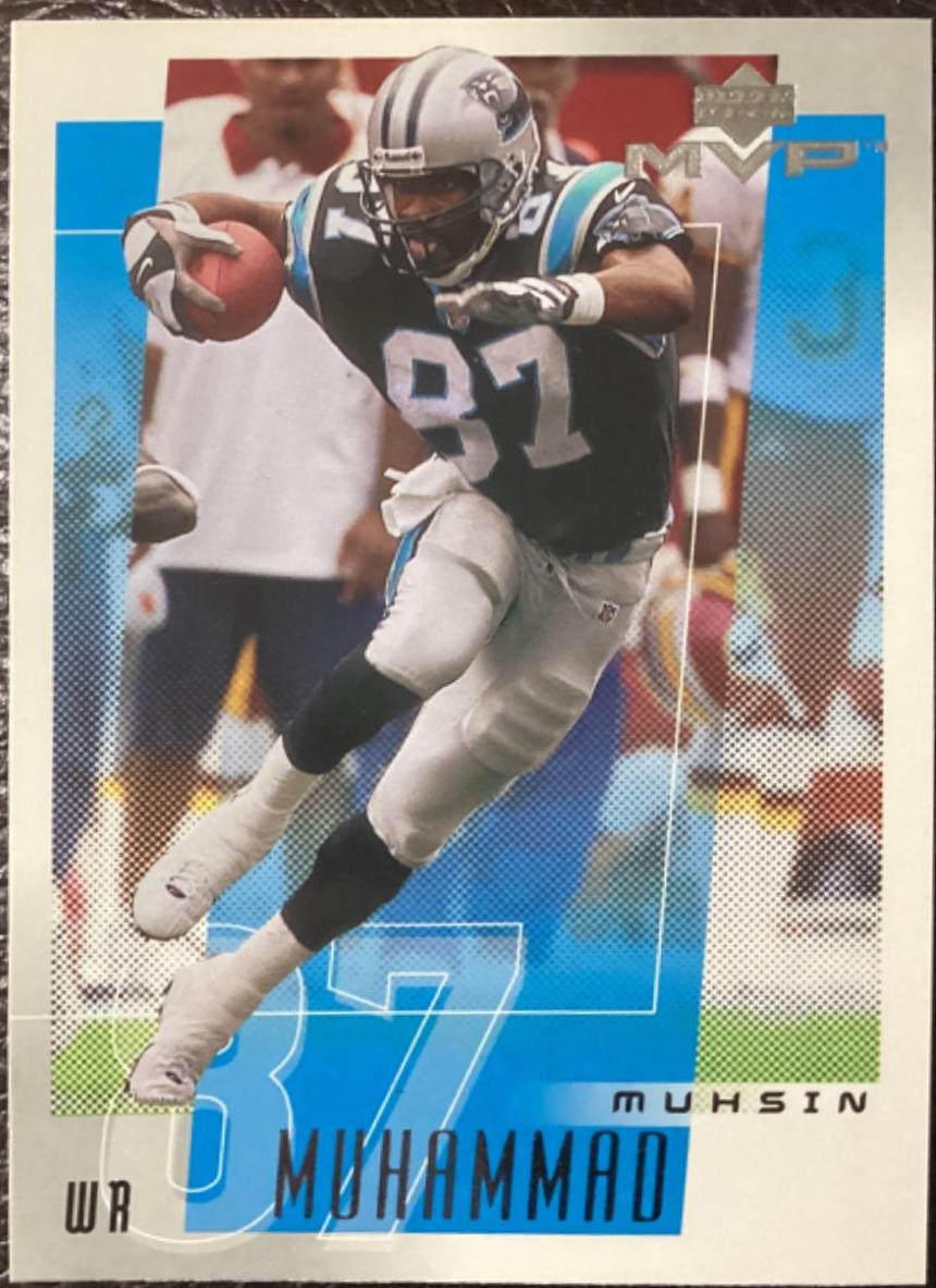 Muhsin Muhammad #34 Football Cards 2001 Upper Deck MVP