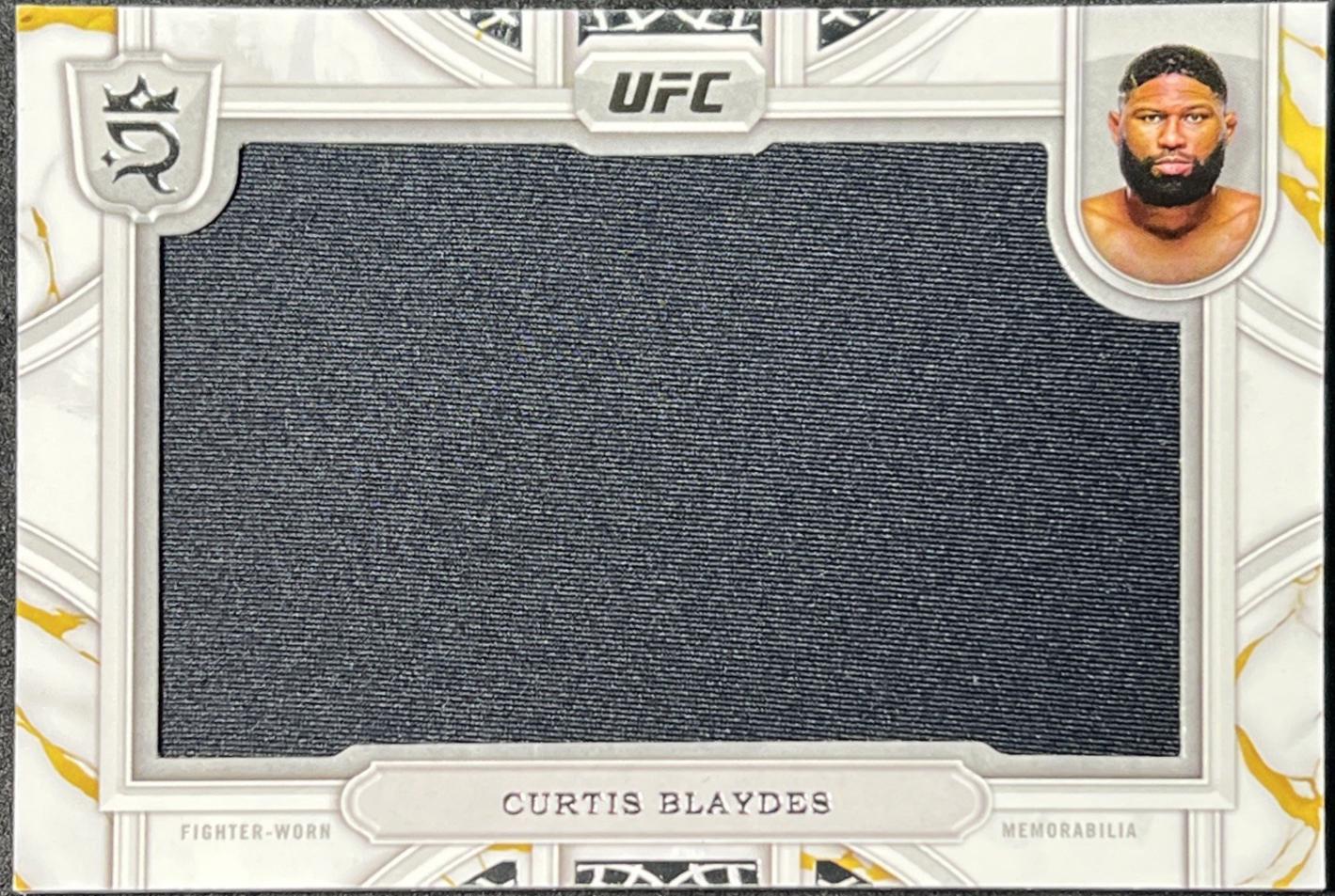 Curtis Blaydes #RCJ-2 Ufc Cards 2024 Topps Royalty UFC Relic Jewels