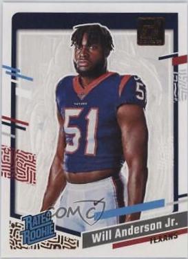 Will Anderson Jr. #1 Football Cards 2023 Panini Donruss Rated Rookies Portrait