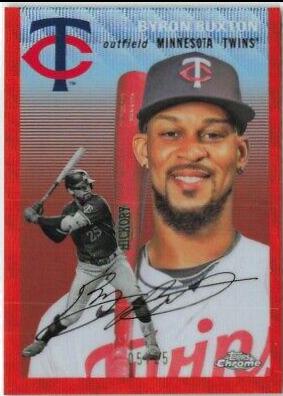Byron Buxton [Orange Wave Refractor] #222