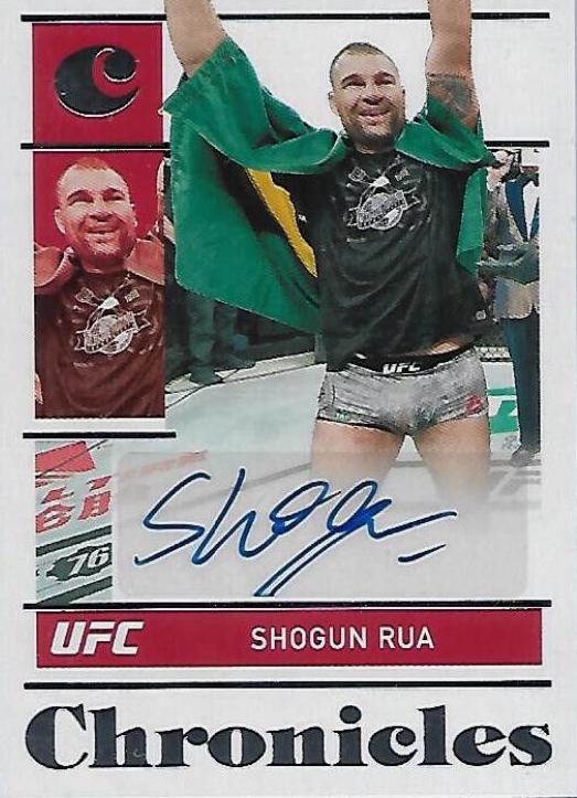 Shogun Rua #CS-SGR Ufc Cards 2022 Panini Chronicles UFC Signatures