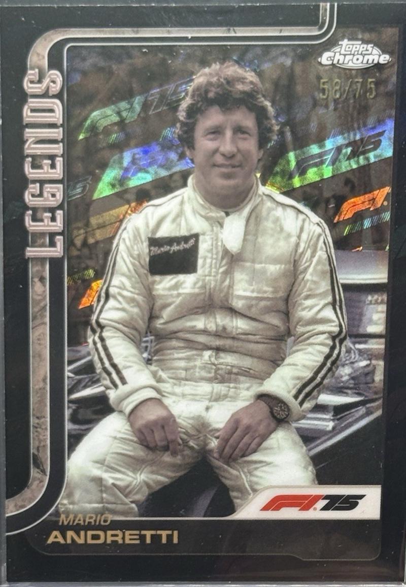 Mario Andretti [75th Anniversary Refractor] #161