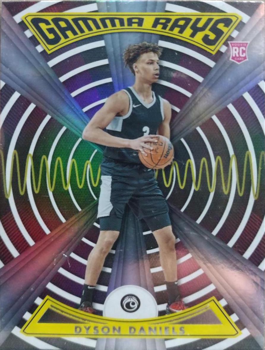 Dyson Daniels #ZG-DDA Basketball Cards 2022 Panini Chronicles Draft Picks Gamma Rays