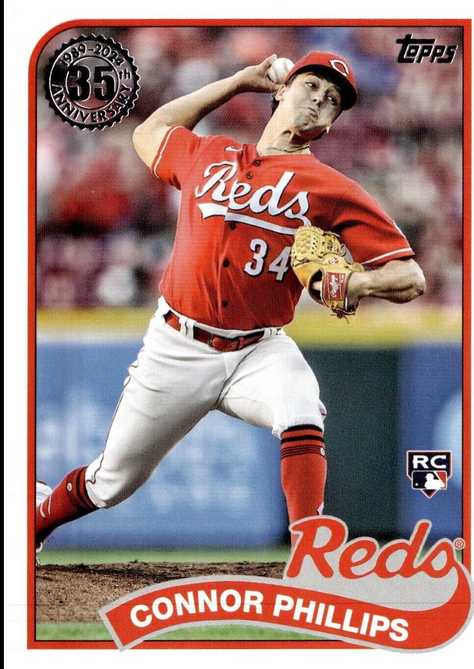 Connor Phillips #89US-21 Baseball Cards 2024 Topps Update 1989