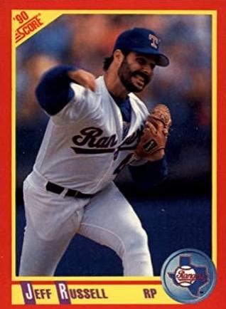 Jeff Russell #263 Baseball Cards 1990 Score