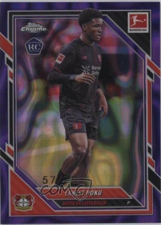 Ernest Poku [Purple Lava Refractor] #64
