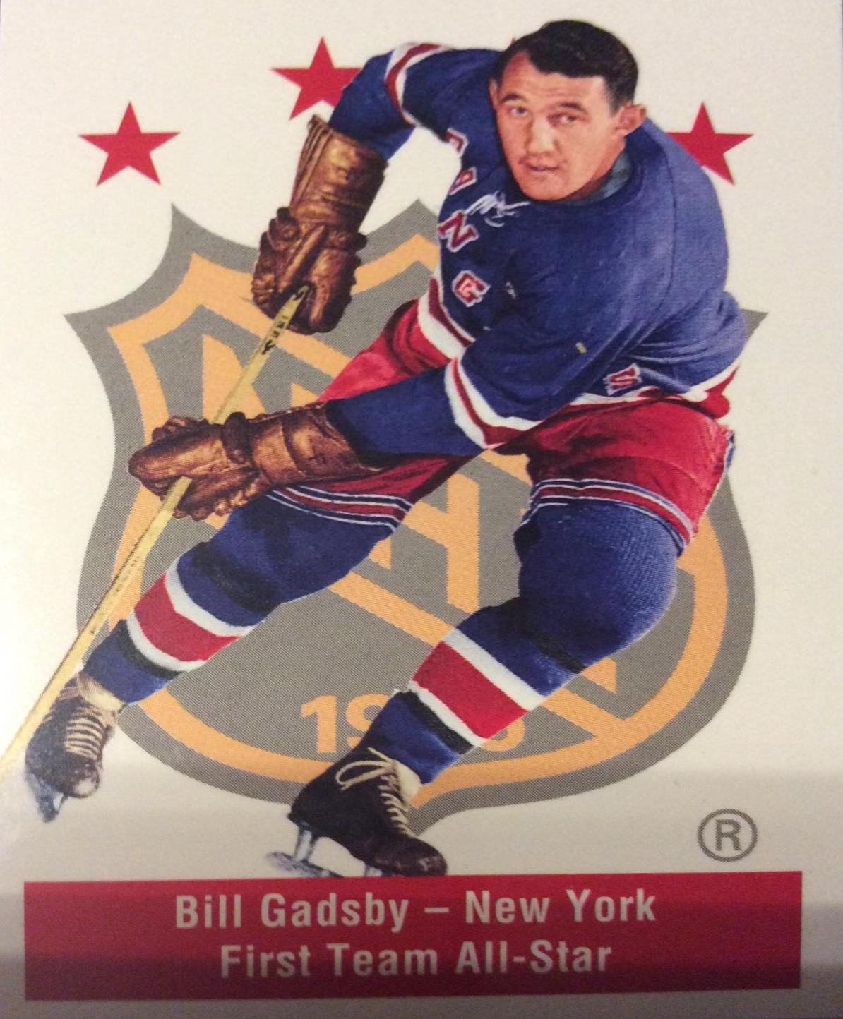 Bill Gadsby #137 1994 Parkhurst Missing Link Hockey